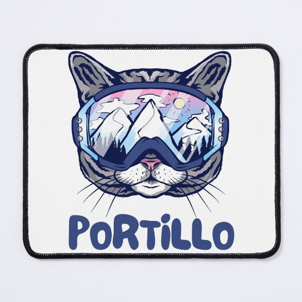 Item preview, Portillo Chile Cat Skier Snowboarder Mountain Lover designed and sold by Hoiho Adventure Shirts.