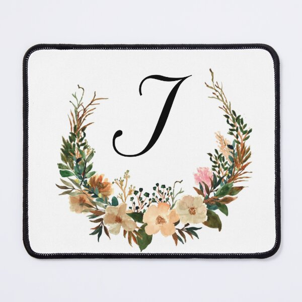 Item preview, Autumn Floral Monogram | Monogram Letter I designed and sold by JustSeasons.