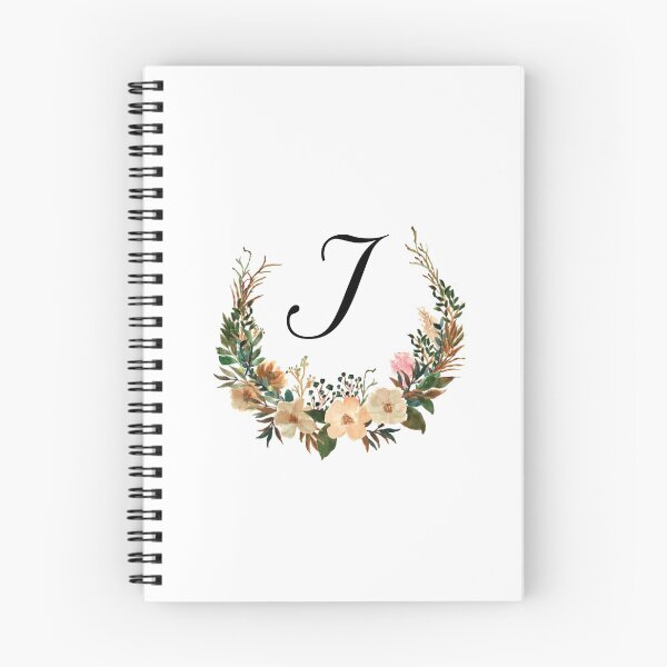 Item preview, Autumn Floral Monogram | Monogram Letter I designed and sold by JustSeasons.
