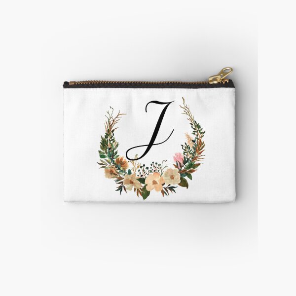 Aperçu de l'œuvre Monogramme floral d'automne | Monogramme Lettre J créée et vendue par JustSeasons.