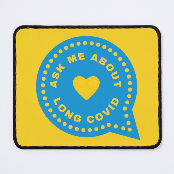 Item preview, Ask Me About Long Covid -Yellow designed and sold by SadTea-Longhaul.