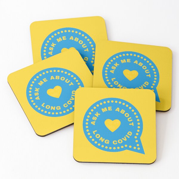 Item preview, Ask Me About Long Covid -Yellow designed and sold by SadTea-Longhaul.