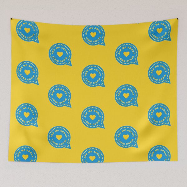 Item preview, Ask Me About Long Covid -Yellow designed and sold by SadTea-Longhaul.