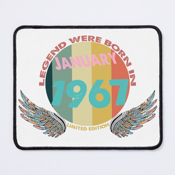 Item preview, Legend Born In January 1967, Classic T-Shirt designed and sold by BUTTER7FLY.