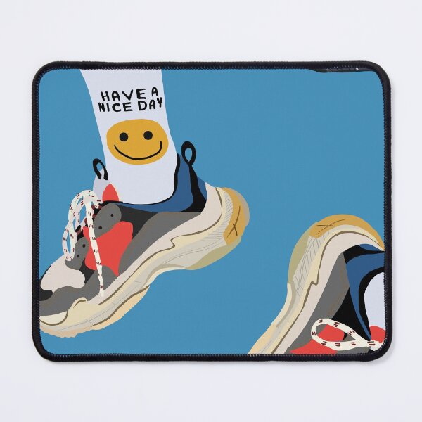 Item preview, Have a nice day sneaker digital art designed and sold by beccacreations.
