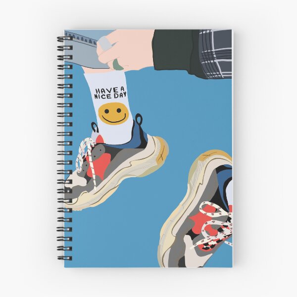 Item preview, Have a nice day sneaker digital art designed and sold by beccacreations.