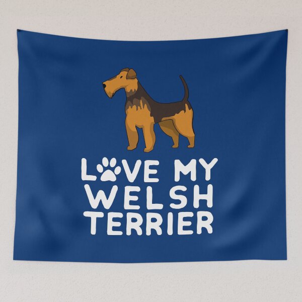 Item preview, Love My Welsh Terrier designed and sold by KrisSidDesigns.