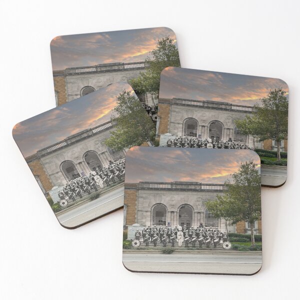 Item preview, Mashup Batavia, IL - American Legion Post 504 on the steps of the Batavia Post Office designed and sold by Shumway  Studio.