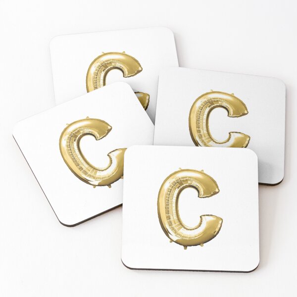 Item preview, Gold Foil Mylar Balloon Letter C designed and sold by ArcherAshleyArt.