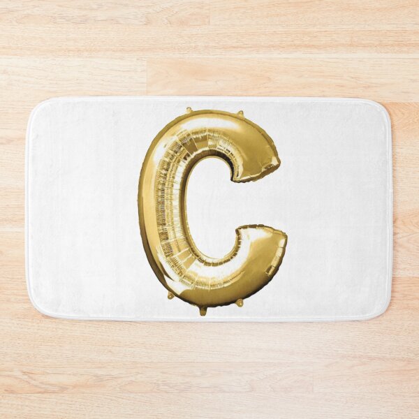 Item preview, Gold Foil Mylar Balloon Letter C designed and sold by ArcherAshleyArt.