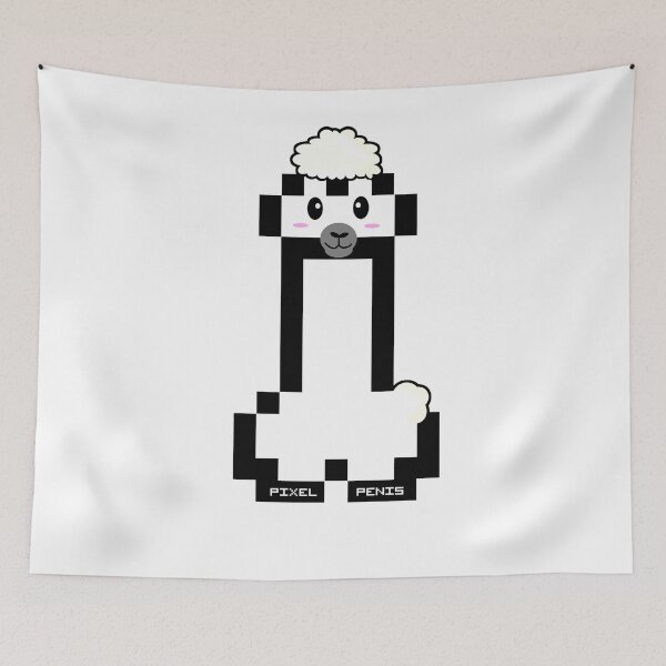 Item preview, Pixelpenis (Lama Edition) designed and sold by Pixel-Penis.