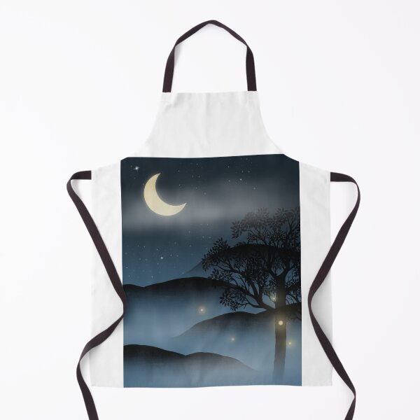 Item preview, Enchanted hills on a cloudy night  designed and sold by PumpkinJoy.