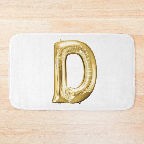 Item preview, Gold Foil Mylar Balloon Letter D designed and sold by ArcherAshleyArt.