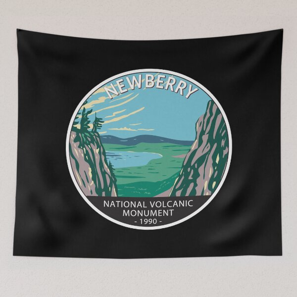 Item preview, Newberry National Volcanic Monument Oregon Circle designed and sold by KrisSidDesigns.