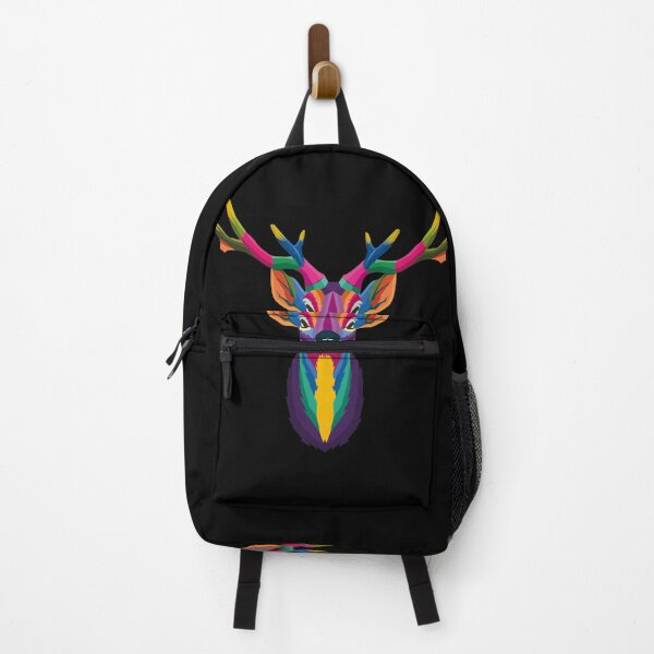 Item preview, Christmas Jumper - Rainbow Reindeer Stage Straight Profile - Abstract designed and sold by NoMatterLab.