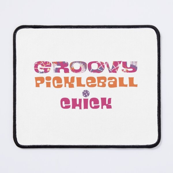 Item preview, Funny Womens Groovy Pickleball Chick designed and sold by whyitsme.
