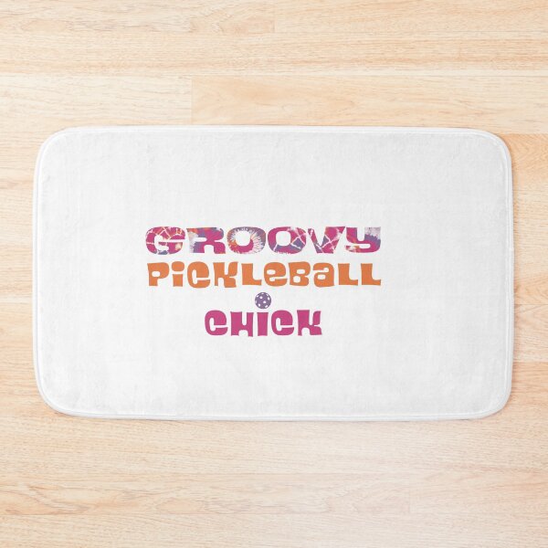 Item preview, Funny Womens Groovy Pickleball Chick designed and sold by whyitsme.