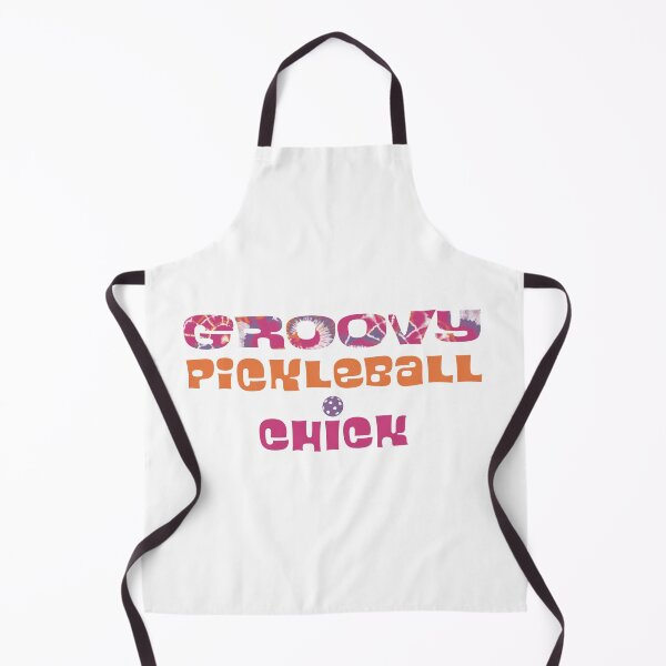 Item preview, Funny Womens Groovy Pickleball Chick designed and sold by whyitsme.