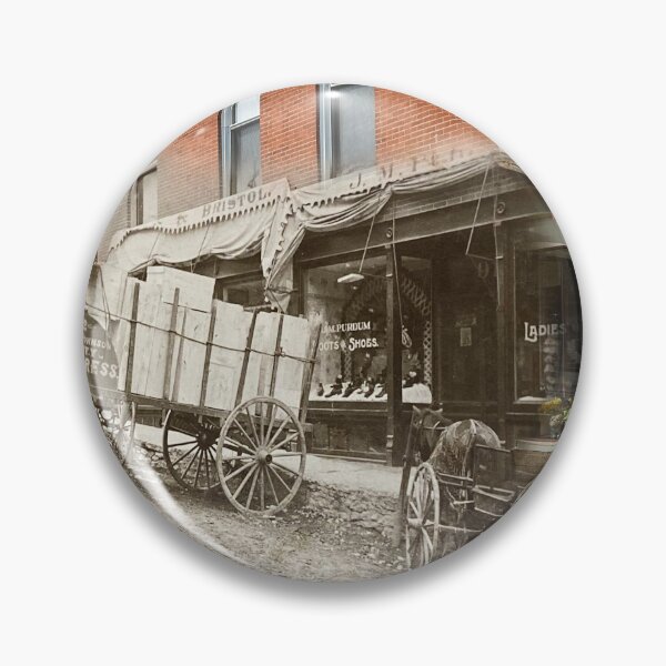 Item preview, Mashup Batavia, IL - Horse and buggy on Wilson Street designed and sold by Shumway  Studio.