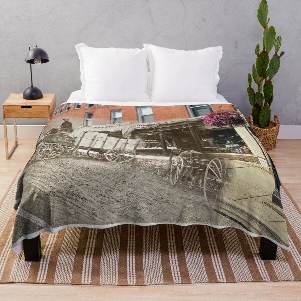 Item preview, Mashup Batavia, IL - Horse and buggy on Wilson Street designed and sold by Shumway  Studio.