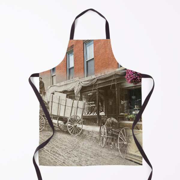Item preview, Mashup Batavia, IL - Horse and buggy on Wilson Street designed and sold by Shumway Studio.