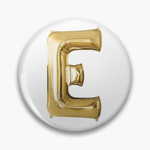 Item preview, Gold Foil Mylar Balloon Letter E designed and sold by ArcherAshleyArt.