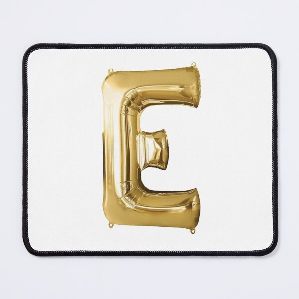Item preview, Gold Foil Mylar Balloon Letter E designed and sold by ArcherAshleyArt.