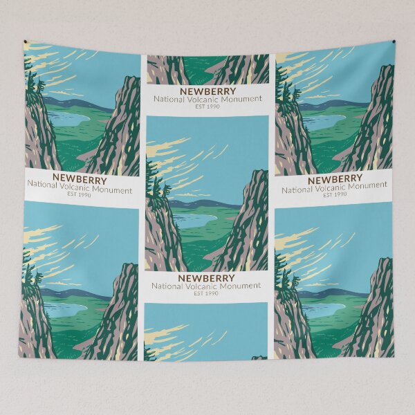 Item preview, Newberry National Volcanic Monument Oregon Vintage designed and sold by KrisSidDesigns.