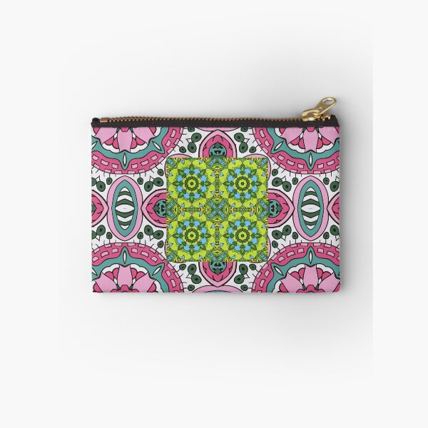 Item preview, Vintage Oriental Rugs With Green and Purple Patterns  designed and sold by Hinny8.