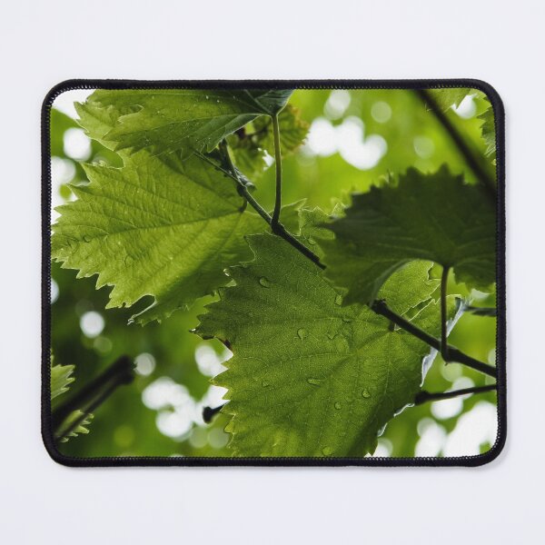 Item preview, Green Summer Rain with Grape Leaves - Vertical designed and sold by Georgia Mizuleva.