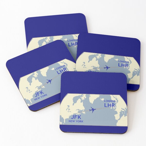 Item preview, JFK-LHR designed and sold by TransportTees.