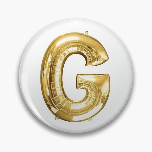 Item preview, Gold Foil Mylar Balloon Letter G designed and sold by ArcherAshleyArt.