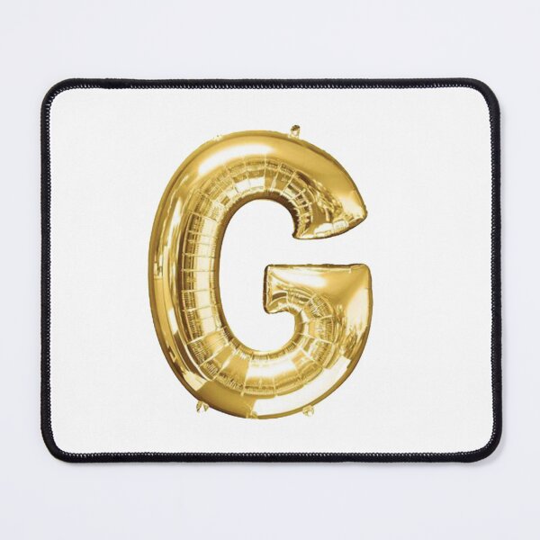 Item preview, Gold Foil Mylar Balloon Letter G designed and sold by ArcherAshleyArt.