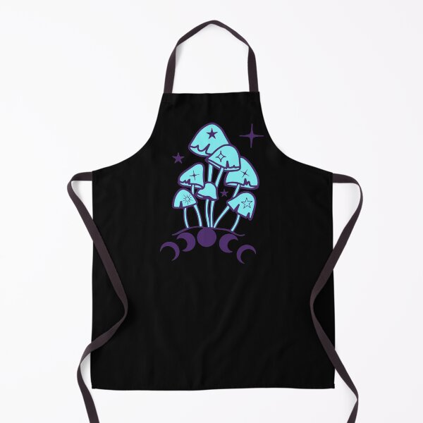 Item preview, Psychedelic Blue Goblincore Aesthetic Dark Academia Cottagecore Mushroom designed and sold by Vegginitup.