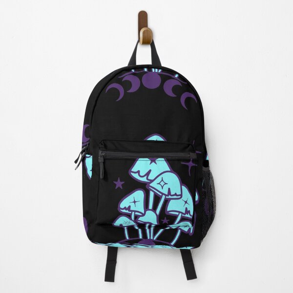 Item preview, Psychedelic Blue Goblincore Aesthetic Dark Academia Cottagecore Mushroom designed and sold by Vegginitup.