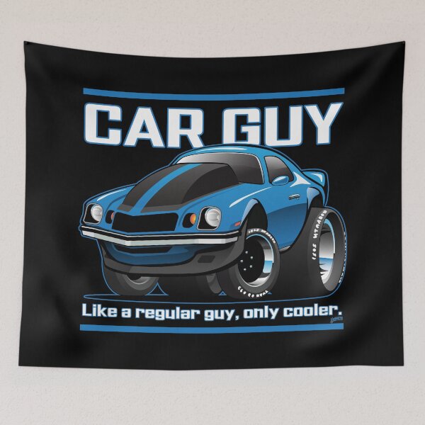 Item preview, Funny Car Guy Like a Regular Guy Only Cooler Car Cartoon designed and sold by hobrath.