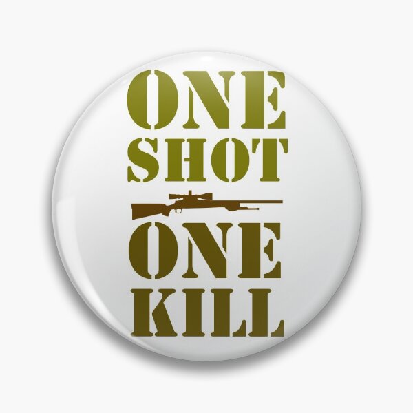 Artikelvorschau, ONE SHOT ONE KILL SNIPER - SNIPER LIFE - WAR entworfen und verkauft von Tropical Blood.