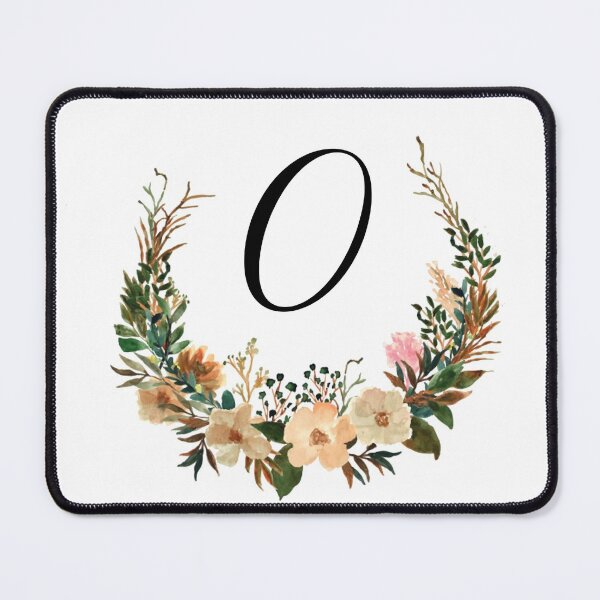 Item preview, Autumn Floral Monogram | Monogram Letter O designed and sold by JustSeasons.