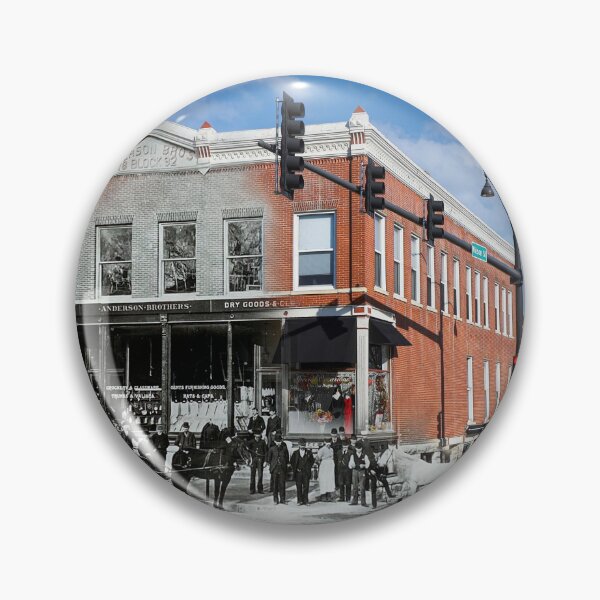 Item preview, Mashup Batavia, IL - Anderson Brothers building - Corner of Wilson Street and Batavia Avenue (Route 31) designed and sold by Shumway  Studio.