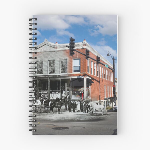 Item preview, Mashup Batavia, IL - Anderson Brothers building - Corner of Wilson Street and Batavia Avenue (Route 31) designed and sold by Shumway  Studio.