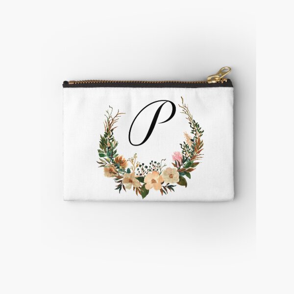 Item preview, Autumn Floral Monogram | Monogram Letter P designed and sold by JustSeasons.