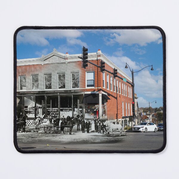 Item preview, Mashup Batavia, IL - Anderson Brothers building - Corner of Wilson Street and Batavia Avenue (Route 31) designed and sold by Shumway Studio.