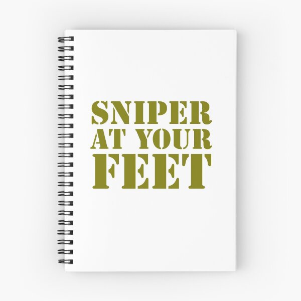 Item preview, SNIPER AT YOUR FEET - SNIPER LIFE - DANGER - WAR  designed and sold by Tropical Blood.