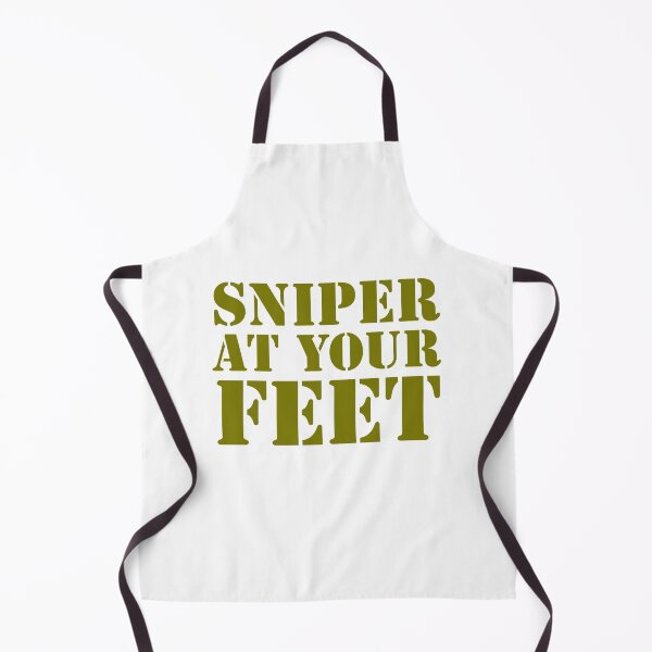 Item preview, SNIPER AT YOUR FEET - SNIPER LIFE - DANGER - WAR designed and sold by Tropical Blood.