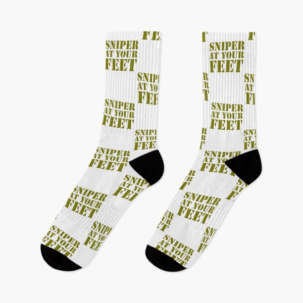 Item preview, SNIPER AT YOUR FEET - SNIPER LIFE - DANGER - WAR  designed and sold by Tropical Blood.