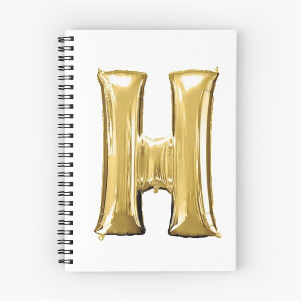 Item preview, Gold Foil Mylar Balloon Letter H designed and sold by ArcherAshleyArt.