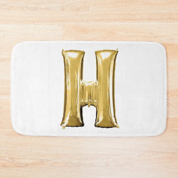 Item preview, Gold Foil Mylar Balloon Letter H designed and sold by ArcherAshleyArt.