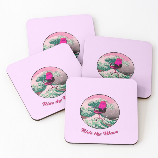 Item preview, Ride the Wave (Pink) designed and sold by DaganSays.