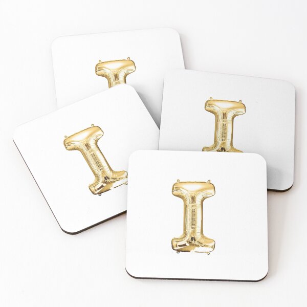 Item preview, Gold Foil Mylar Balloon Letter I designed and sold by ArcherAshleyArt.