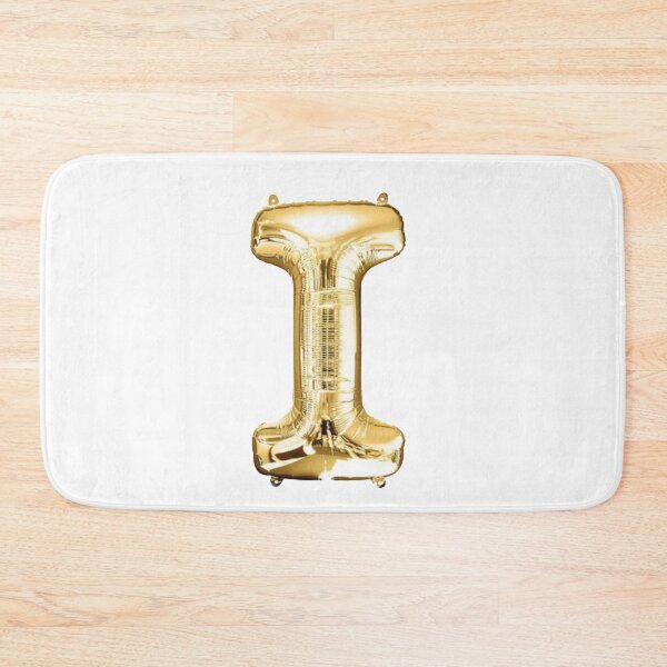 Item preview, Gold Foil Mylar Balloon Letter I designed and sold by ArcherAshleyArt.